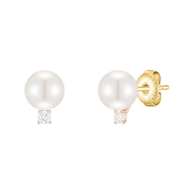 BASIC PERLINA 14K 담수진주 귀걸이 (JJP1EF2BS200R4000)