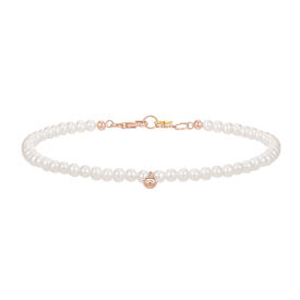 [아이유 PICK] BASIC PERLINA 14K 담수진주 비드팔찌 3mm (JJP1BF2BS207R47S0)