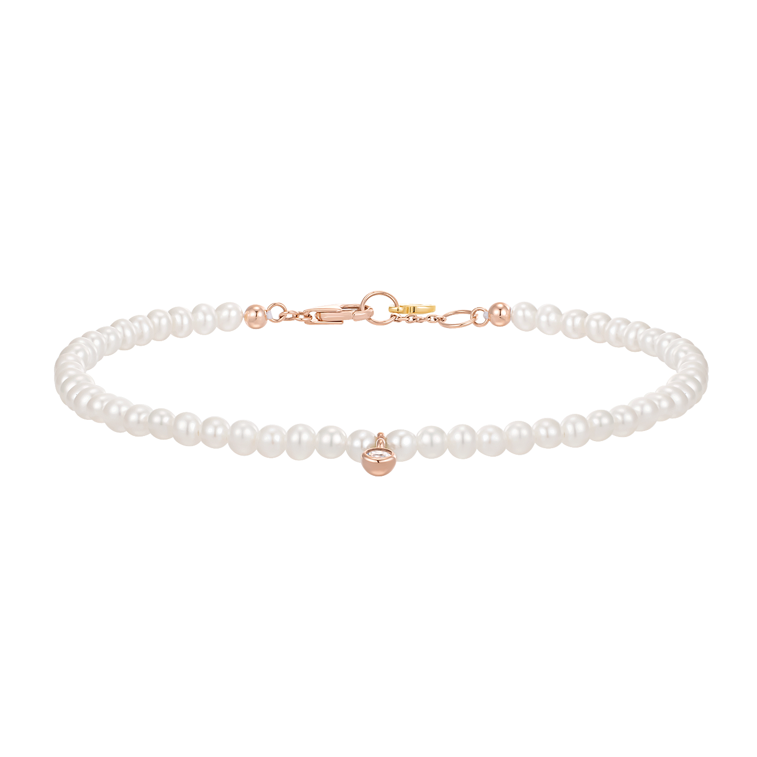 [아이유 PICK] BASIC PERLINA 14K 담수진주 비드팔찌 3mm (JJP1BF2BS207R47S0)