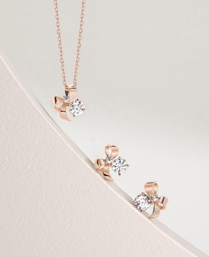 [아이유 PICK] WHITEMOND 목걸이+귀걸이 세트 (SET-J0-0303)