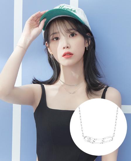 [아이유 PICK] THE J 목걸이 (JJSJNQ2BS407SW420)