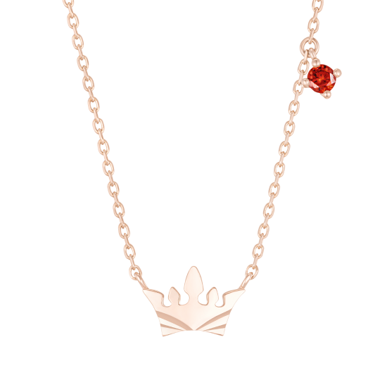 SOLE TIARA 14K 탄생석 목걸이 (JJT1NN2BS117R4420)