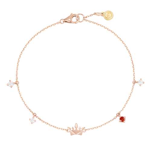 SOLE TIARA 14K 루비 팔찌 (JJT1BN2BS117R47S0)