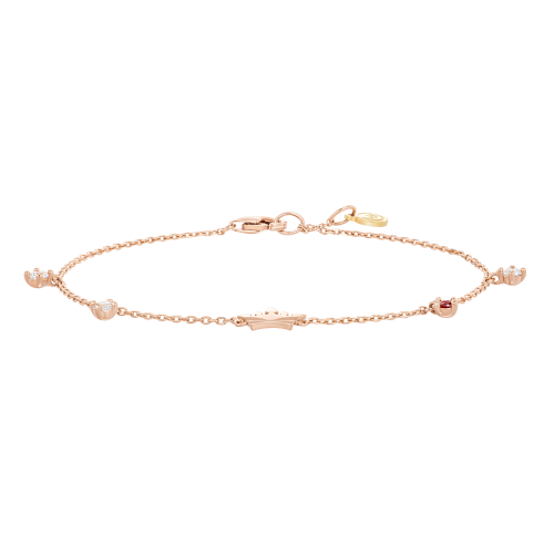 SOLE TIARA 14K 루비 팔찌 (JJT1BN2BS117R47S0)