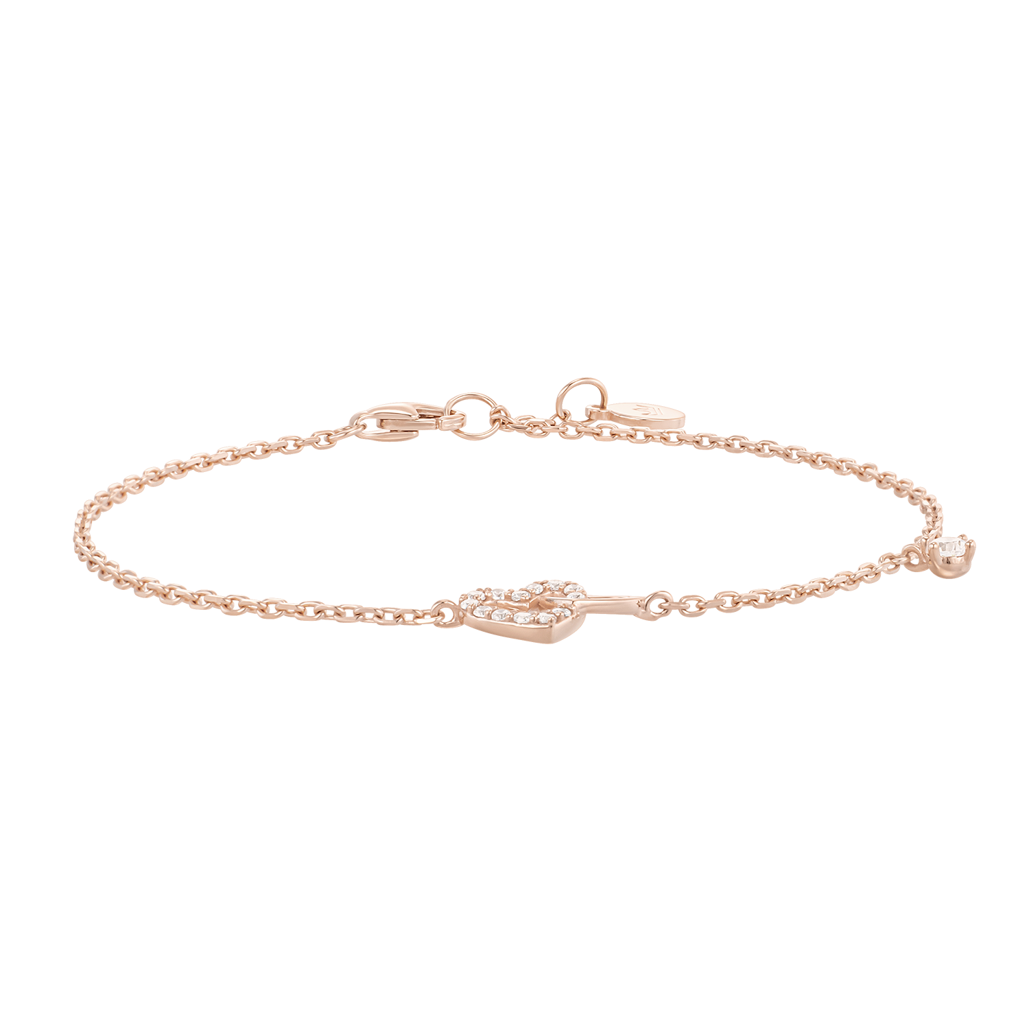 DOUBLE HEART 팔찌 (JJLJBQ2BS323SR7S0)