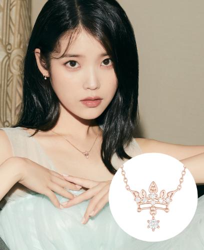 [아이유 PICK] TIARA 탄생석 목걸이 (JJLJNQ2BF334SR420)