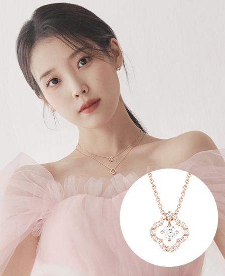 [아이유 PICK] CLOVIA DUELLO 목걸이 (JJJTNQ2BF042SR420)