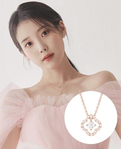 [아이유 PICK] CLOVIA DUELLO 목걸이 (JJJTNQ2BF042SR420)