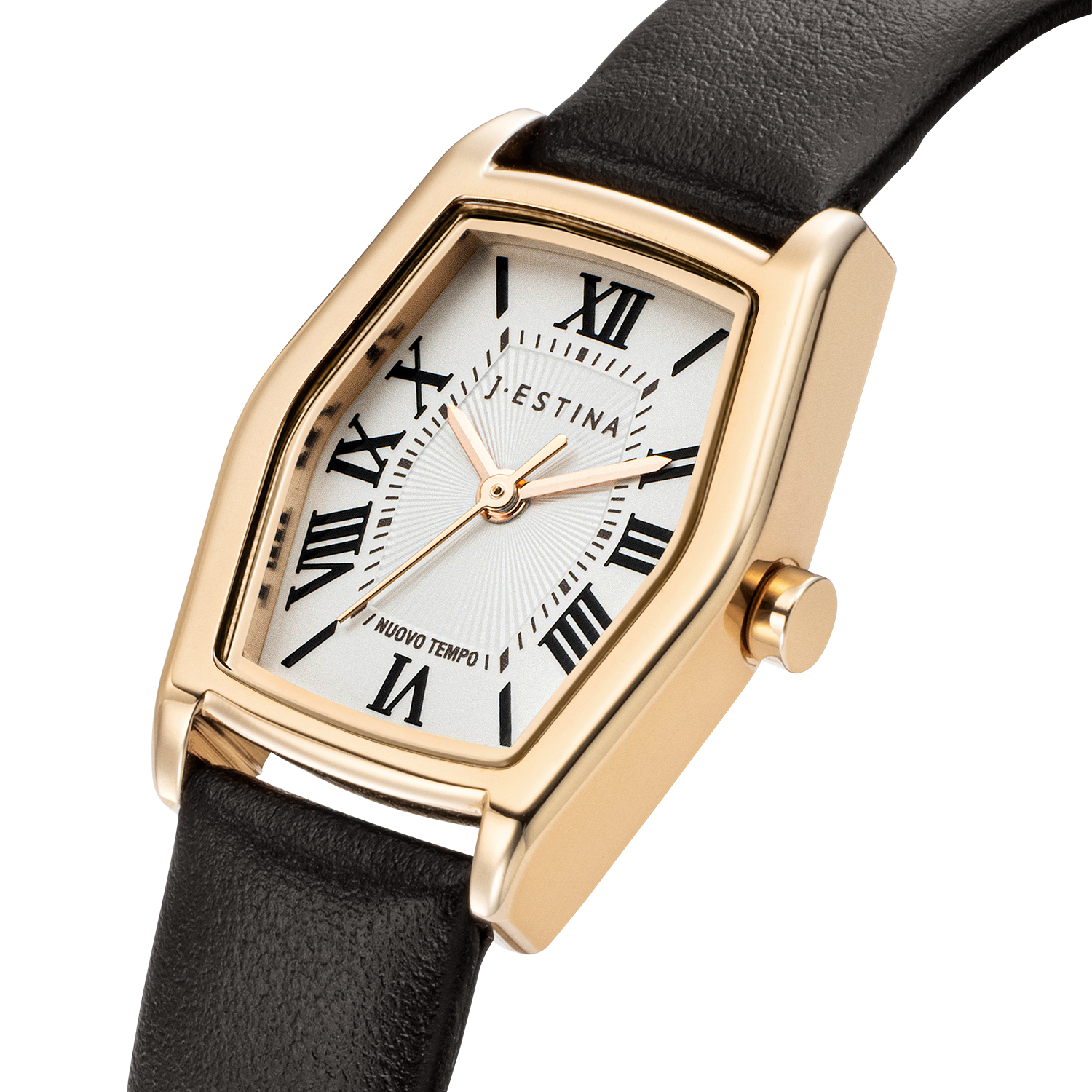 [아이유 PICK] NUOVO TEMPO 가죽 시계 (JWT2LE2BF205RGBR0)