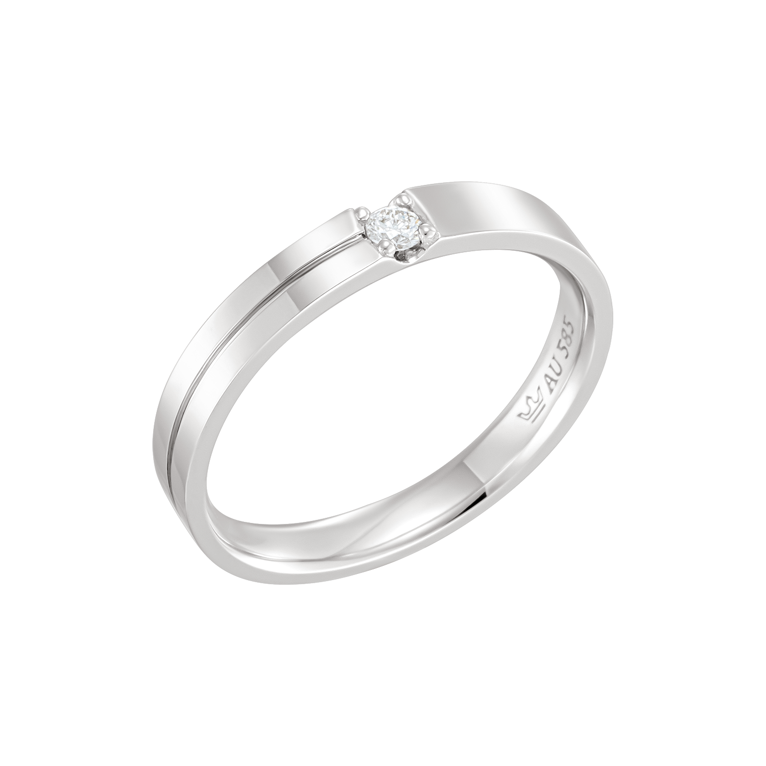 MARIEBEL 14K 다이아 커플링 (M) (JJMBCD2BF527W4170)