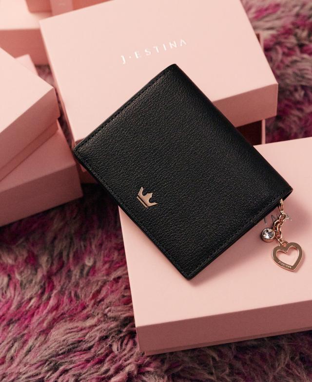 JUDY 슬림2단 반지갑 BK (JSTESC2BF525BK010)
