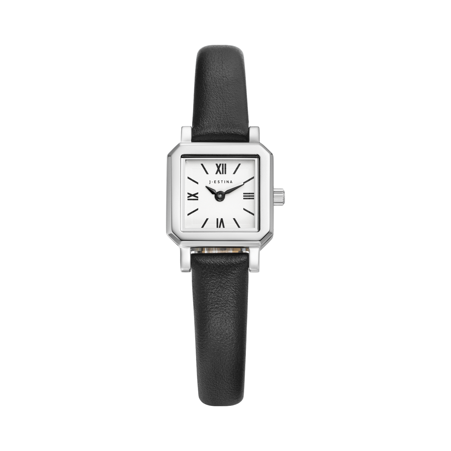 NUOVO TEMPO 가죽 시계 (JWT2LE2BF208WHBK0)
