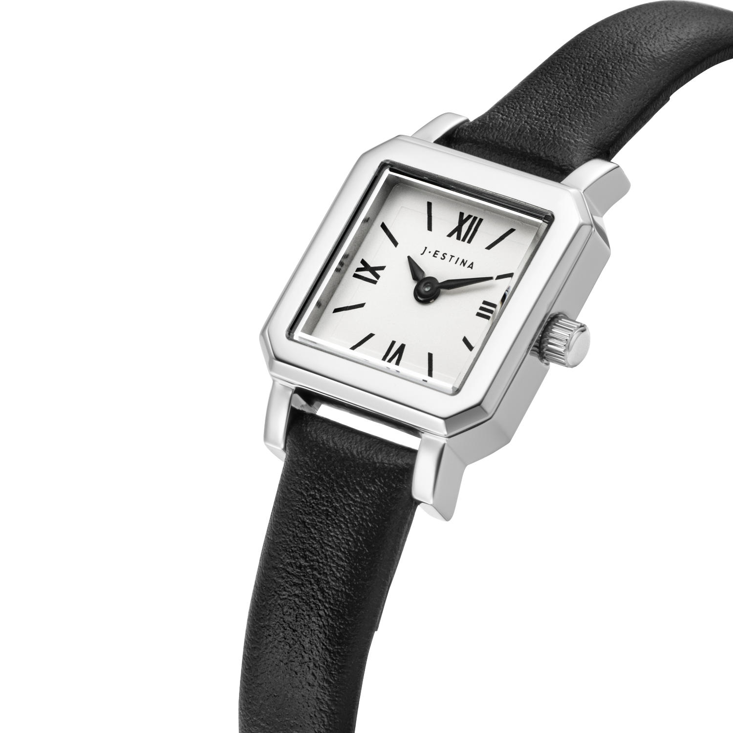 NUOVO TEMPO 가죽 시계 (JWT2LE2BF208WHBK0)