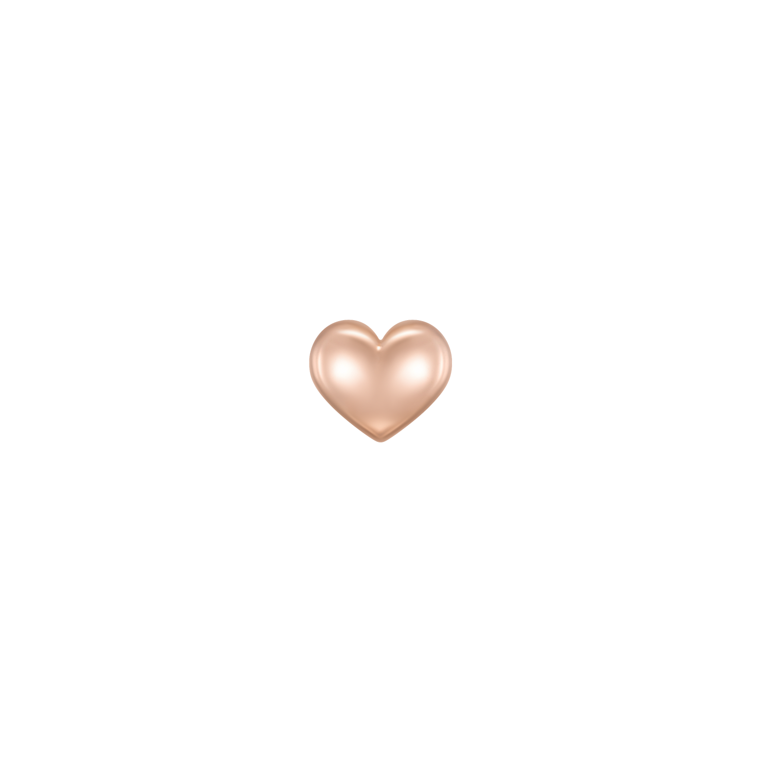 [아이유 PICK] J.Fenella HEART 14K 싱글 피어싱 (JJJTE02BF071R4P00)