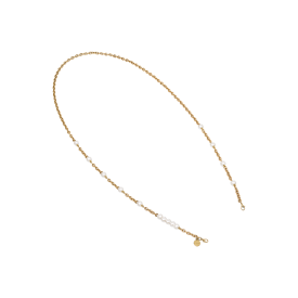JOELLE 진주 크로스 체인 (지갑용) GO (JEACEK2BF132GO360)