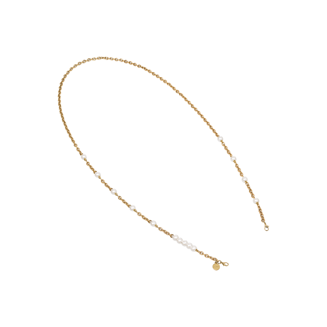 JOELLE 진주 크로스 체인 (지갑용) GO (JEACEK2BF132GO360)