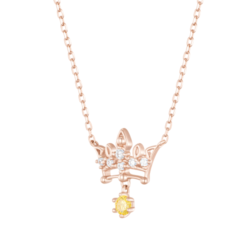 [더블쿠폰] TIARA 탄생석 11월 목걸이 (JJLJNQ2BF341SR420)