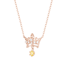 [더블쿠폰] TIARA 탄생석 11월 목걸이 (JJLJNQ2BF341SR420)