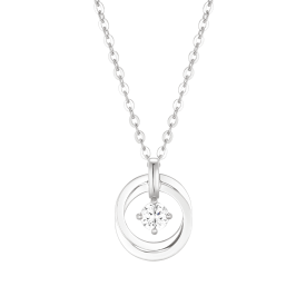 [패밀리 세일] MARIEBEL 14K 1부 다이아 목걸이 (JJMBND2BF551W4420)