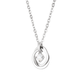 [패밀리 세일] MARIEBEL 14K 1부 다이아 목걸이 (JJMBND2BF551W4420)