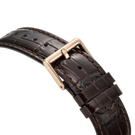 [로만손] 카이로스 클래식 슬림 가죽시계 (RWTLMM2B2003RGBR1)