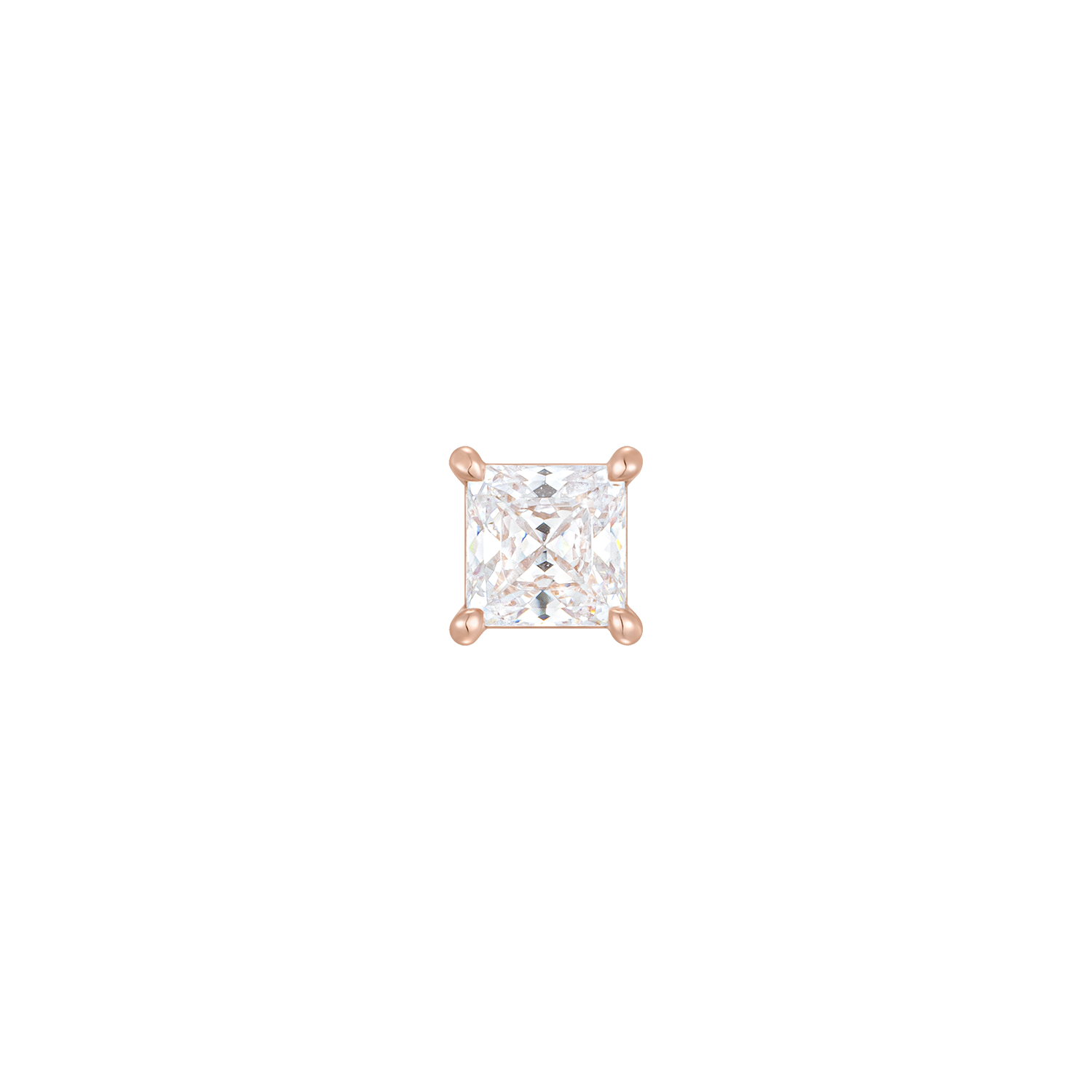 [패밀리 세일] WHITEMOND 14K 싱글 피어싱 (JJMBEQ2BF552R4P00)