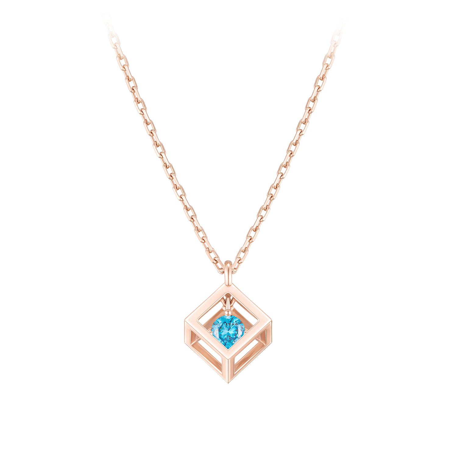 [더블쿠폰] J CUBE 탄생석 12월 목걸이 (JJLJNQ2BF362SR420)