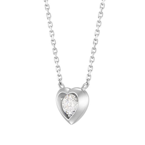 WHITEMOND 하트 프레임 목걸이 (JJLJNQ3BS302SW420)