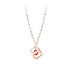 [더블쿠폰] J CUBE 탄생석 1월 목걸이 (JJLJNQ2BF351SR420)