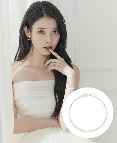 [아이유 PICK] CLOVIA 14K 팔찌 (JJCLBQ3BS157R47S0)