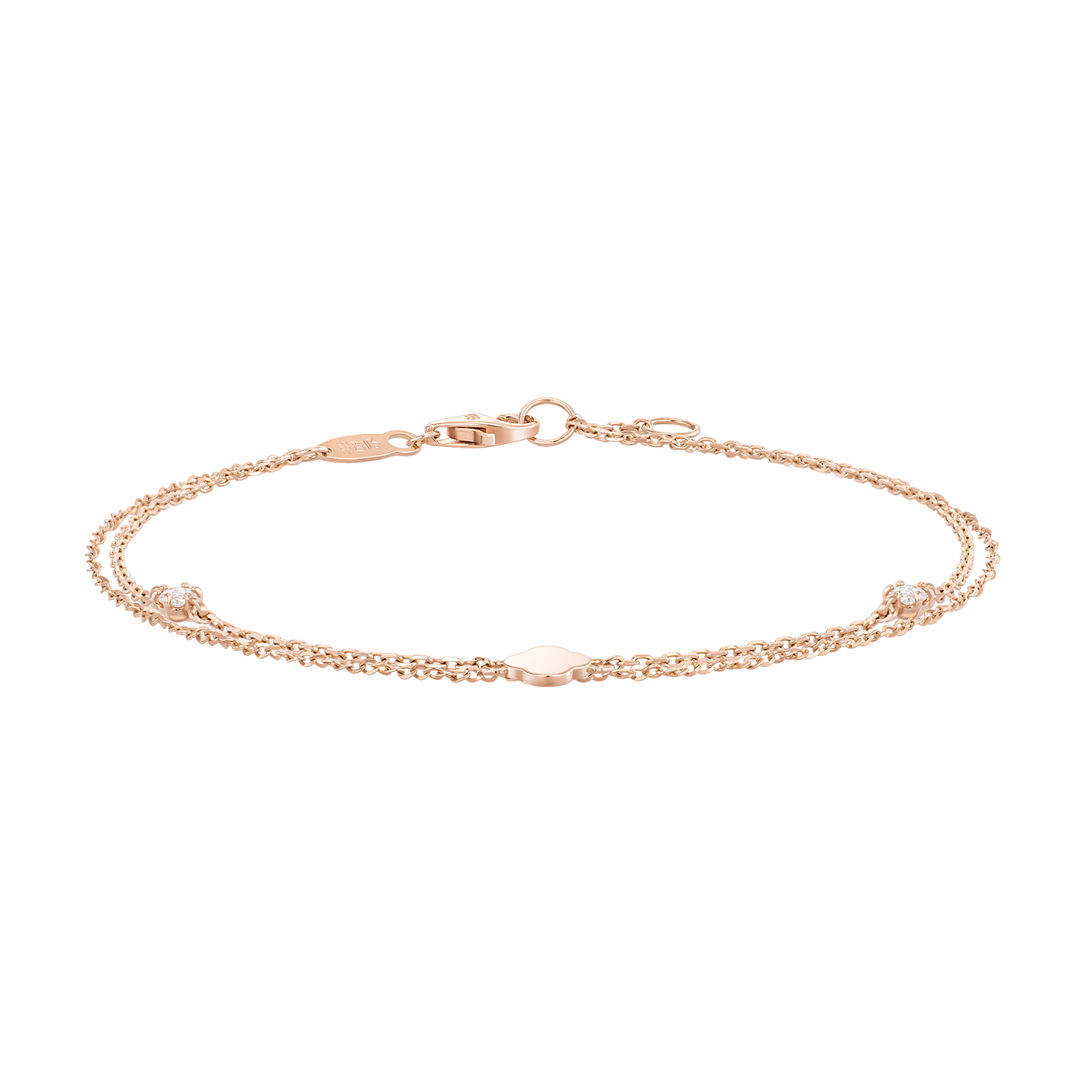 [아이유 PICK] CLOVIA 14K 팔찌 (JJCLBQ3BS157R47S0)