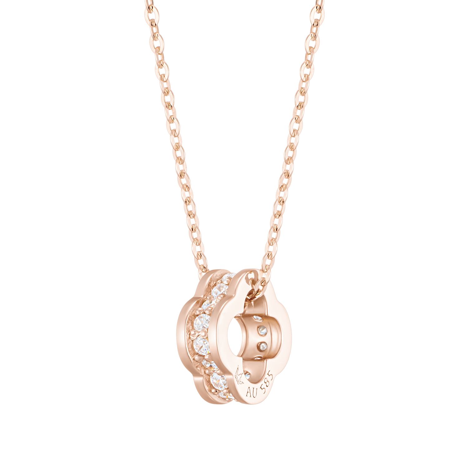 [아이유 PICK] CLOVIA 14K 목걸이 (JJCLNQ3BS161R4420)