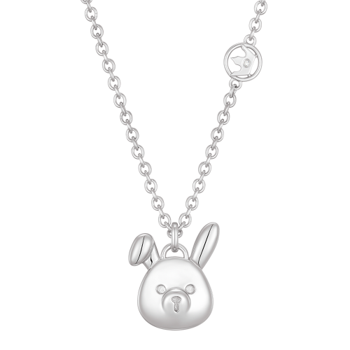 RABBIT 키즈 미아방지 탄생석 목걸이 (JJK1NQ3BS750SW340)