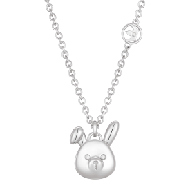 RABBIT 키즈 미아방지 탄생석 목걸이 (JJK1NQ3BS750SW340)