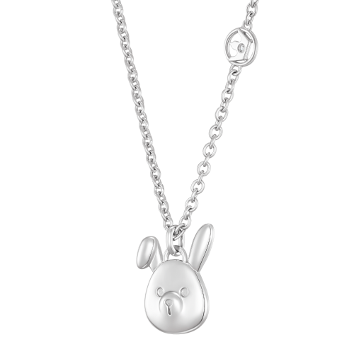 RABBIT 키즈 미아방지 탄생석 목걸이 (JJK1NQ3BS750SW340)