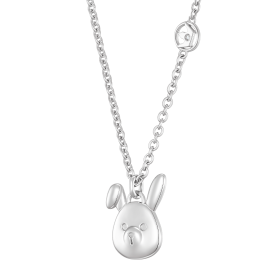 RABBIT 키즈 미아방지 탄생석 목걸이 (JJK1NQ3BS750SW340)