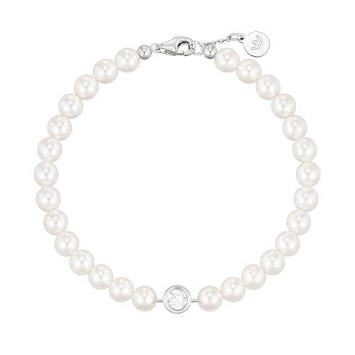 BASIC PERLINA 진주 비드팔찌 5mm (JJP1BI3BS204SW7S0)