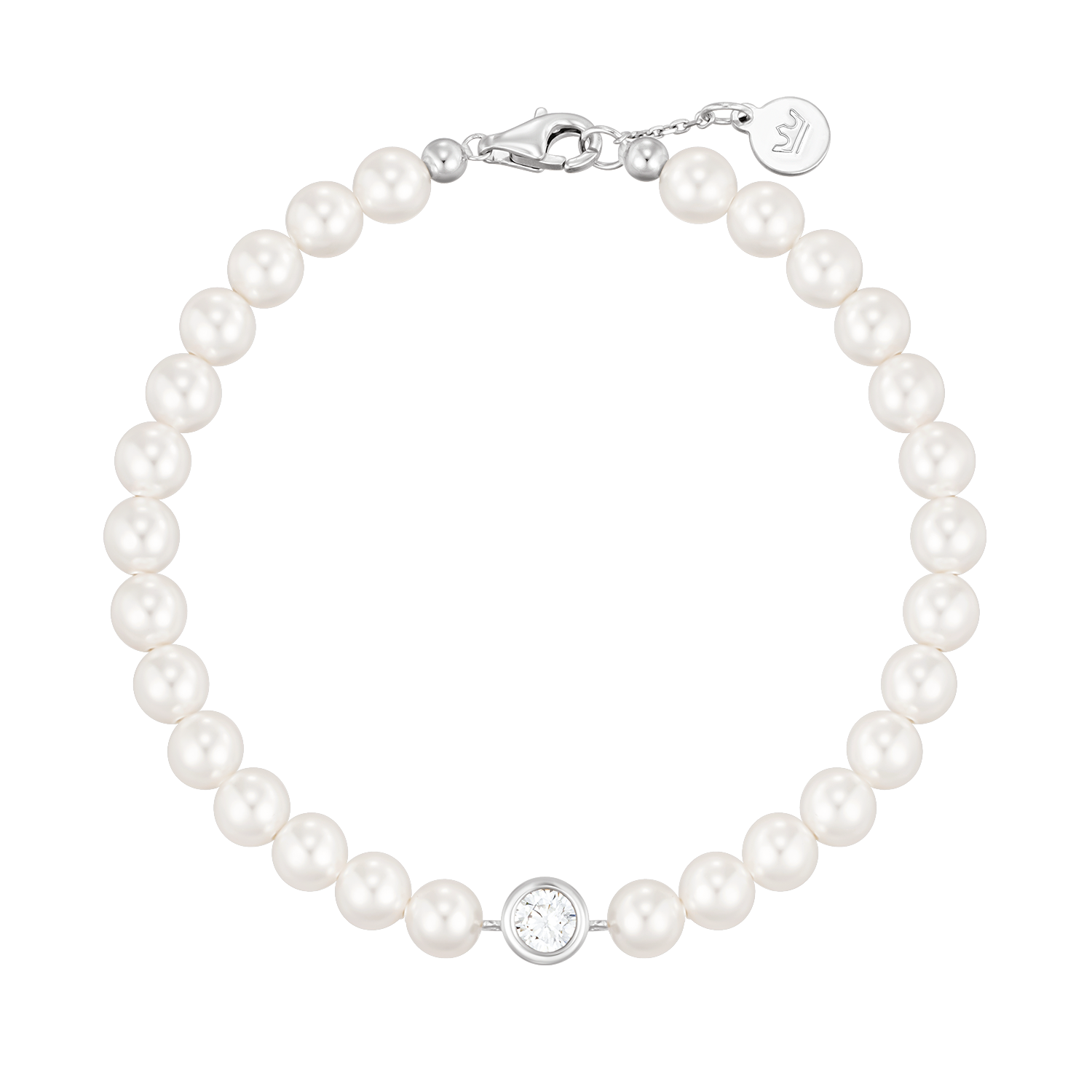 BASIC PERLINA 진주 비드팔찌 5mm (JJP1BI3BS204SW7S0)