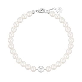 BASIC PERLINA 진주 비드팔찌 5mm (JJP1BI3BS204SW7S0)