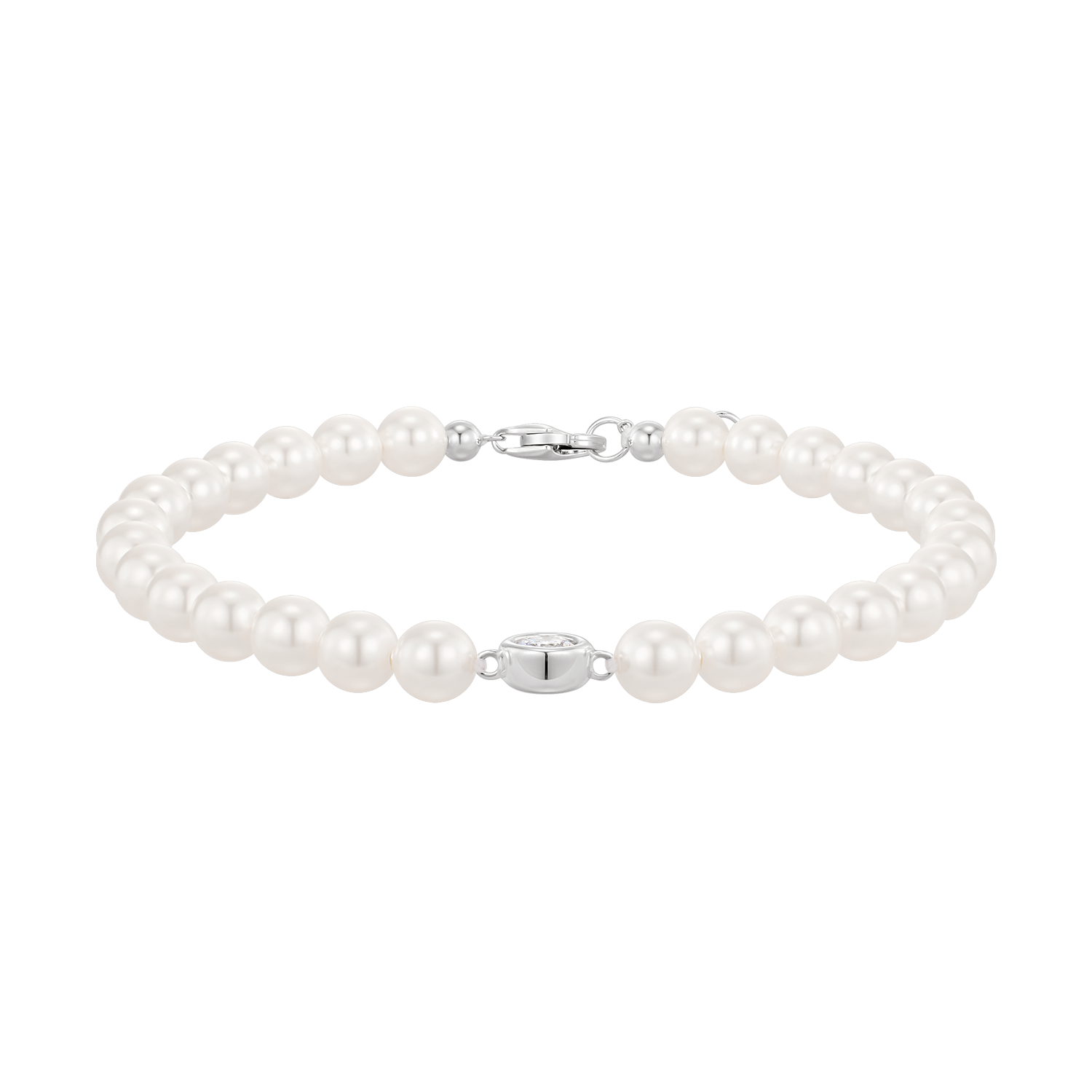 BASIC PERLINA 진주 비드팔찌 5mm (JJP1BI3BS204SW7S0)