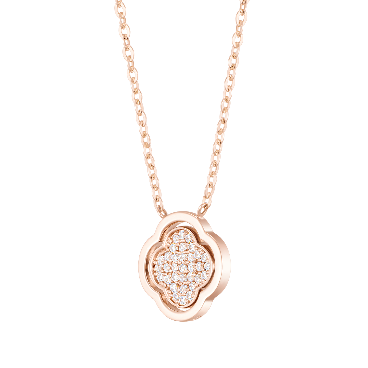 CLOVIA 14K 목걸이 (JJCLNQ3BS151R4420)
