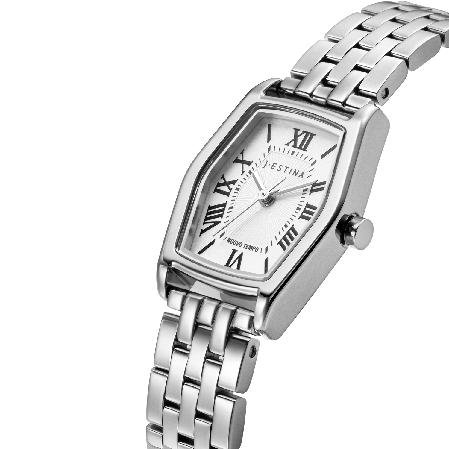 [아이유 PICK] NUOVO TEMPO 메탈 시계 (JWT2ME3BS205WHWH0)