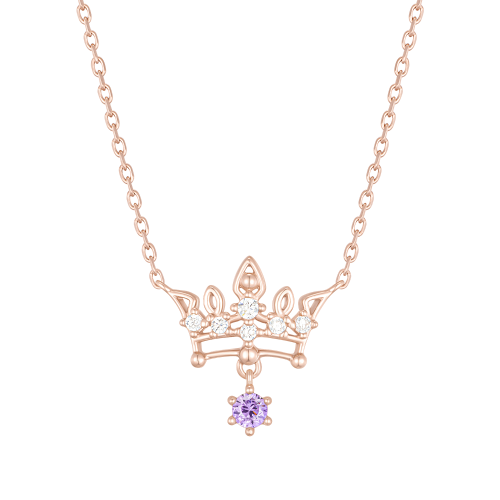 TIARA 탄생석 2월 목걸이 (JJLJNQ2BF332SR420)