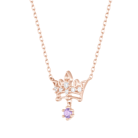 [패밀리 세일] TIARA 탄생석 2월 목걸이 (JJLJNQ2BF332SR420)