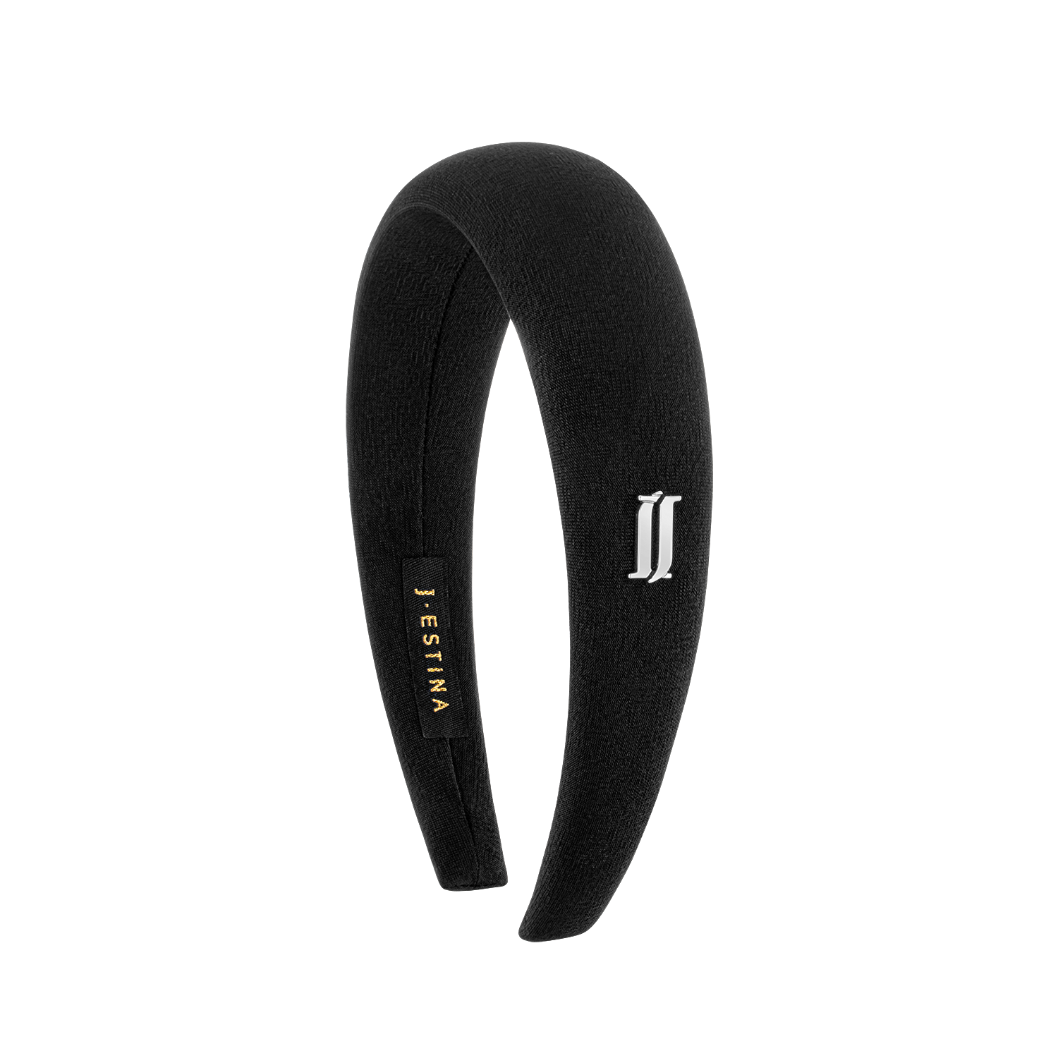 LALA J 쉬폰 헤어밴드 - 블랙 (JALJHB3BS801FA000)