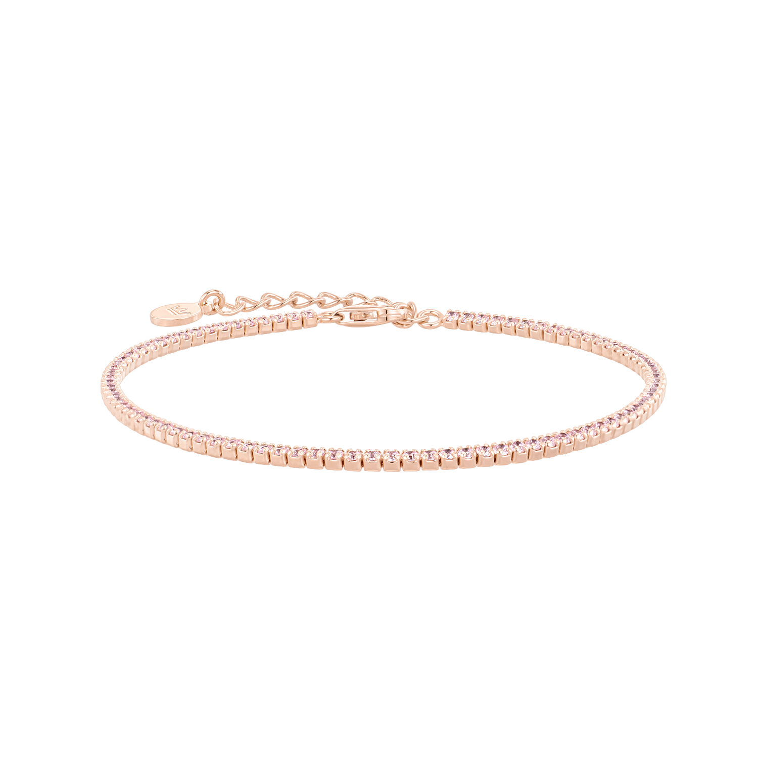 [패밀리 세일] J.Fenella Pink 테니스 팔찌 (JJJTBQ3BS011SR190)