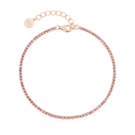 [패밀리 세일] J.Fenella Pink 테니스 팔찌 (JJJTBQ3BS011SR190)
