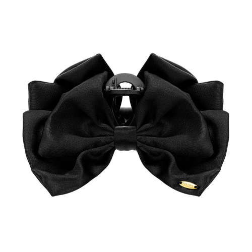 LALA J 새틴 리본 헤어집게핀 (JALJHP3BS807FA000)