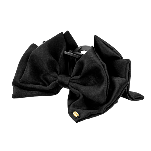 LALA J 새틴 리본 헤어집게핀 (JALJHP3BS807FA000)