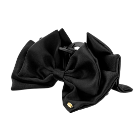 LALA J 새틴 리본 헤어집게핀 (JALJHP3BS807FA000)